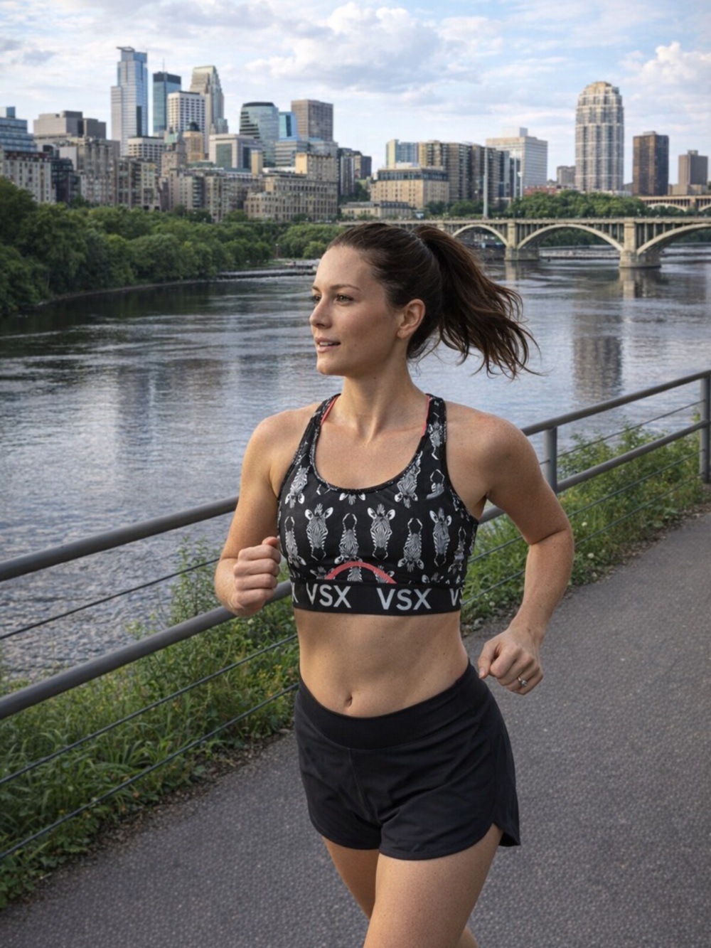 Victoria’s Secret VSX Zebra Sports Bra – Size Small (NWOT) - Picture 2 of 6